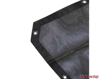 Combat Off Road Sunshade For 2 Door Black Nylon Jeep Wrangler 2018-2023 - 25-1030